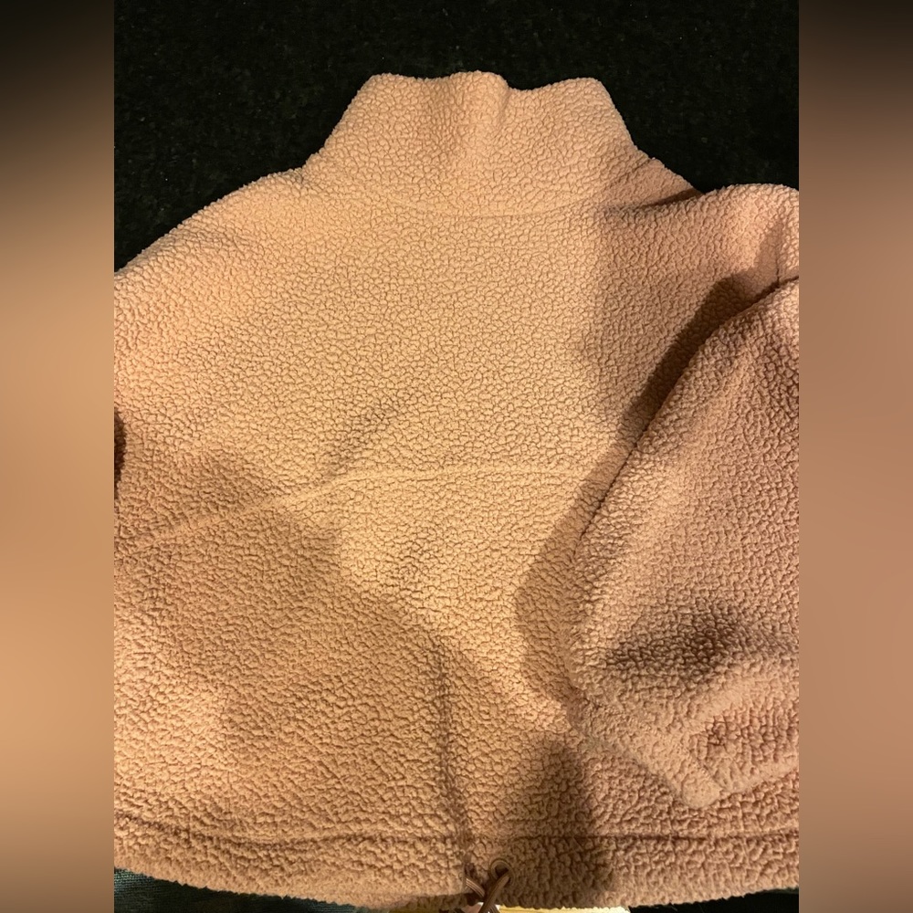 Light pink Sherpa sweatshirt